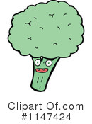 Broccoli Clipart #1147424 by lineartestpilot