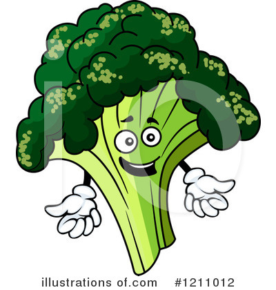 Royalty-Free (RF) Broccoli Clipart Illustration by Vector Tradition SM - Stock Sample #1211012