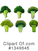Broccoli Clipart #1349645 by Vector Tradition SM