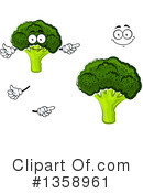 Broccoli Clipart #1358961 by Vector Tradition SM