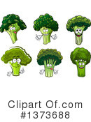Broccoli Clipart #1373688 by Vector Tradition SM
