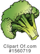 Broccoli Clipart #1560719 by Lal Perera