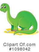 Brontosaurus Clipart #1098042 by visekart