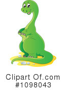 Brontosaurus Clipart #1098043 by visekart
