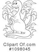 Brontosaurus Clipart #1098045 by visekart