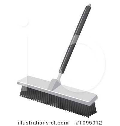 Royalty-Free (RF) Broom Clipart Illustration by Leo Blanchette - Stock Sample #1095912