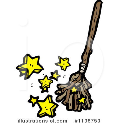 Royalty-Free (RF) Broom Clipart Illustration by lineartestpilot - Stock Sample #1196750
