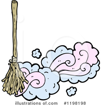 Royalty-Free (RF) Broom Clipart Illustration by lineartestpilot - Stock Sample #1198198