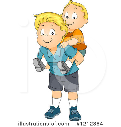Royalty-Free (RF) Brother Clipart Illustration by BNP Design Studio - Stock Sample #1212384