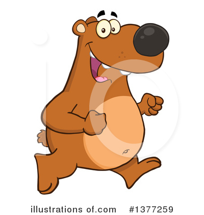 Bear Clipart #1377259 by Hit Toon