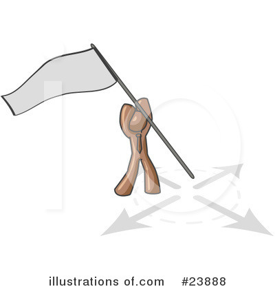 Flag Clipart #23888 by Leo Blanchette