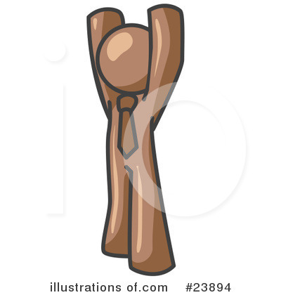 Royalty-Free (RF) Brown Collection Clipart Illustration by Leo Blanchette - Stock Sample #23894