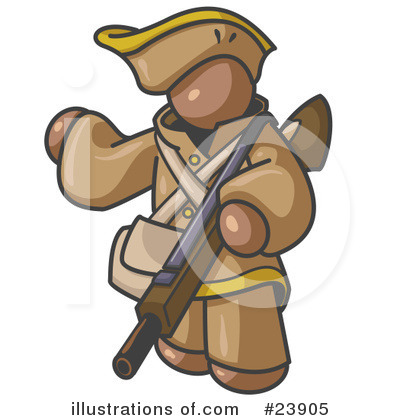 Royalty-Free (RF) Brown Collection Clipart Illustration by Leo Blanchette - Stock Sample #23905