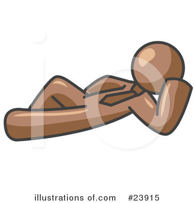 Reclined Clipart #23915 by Leo Blanchette