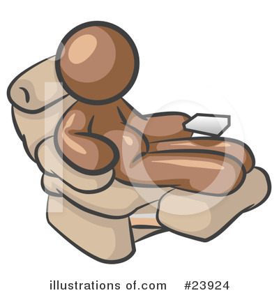Chair Clipart #23924 by Leo Blanchette
