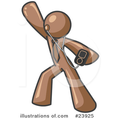 Royalty-Free (RF) Brown Collection Clipart Illustration by Leo Blanchette - Stock Sample #23925