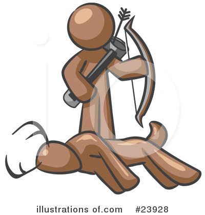 Royalty-Free (RF) Brown Collection Clipart Illustration by Leo Blanchette - Stock Sample #23928