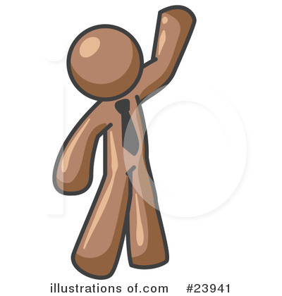 Royalty-Free (RF) Brown Collection Clipart Illustration by Leo Blanchette - Stock Sample #23941