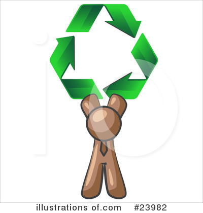 Royalty-Free (RF) Brown Collection Clipart Illustration by Leo Blanchette - Stock Sample #23982