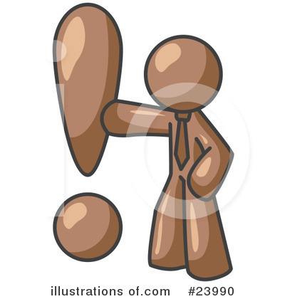 Royalty-Free (RF) Brown Collection Clipart Illustration by Leo Blanchette - Stock Sample #23990