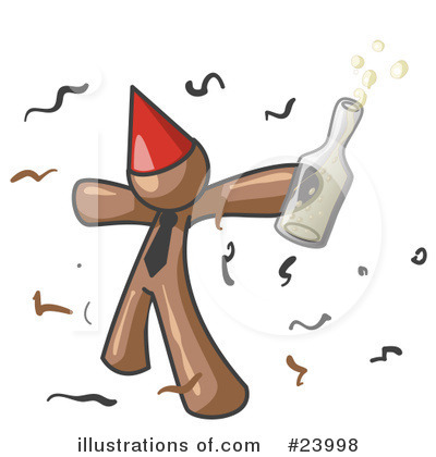 Party Clipart #23998 by Leo Blanchette