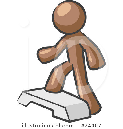 Stepping Up Clipart #24007 by Leo Blanchette