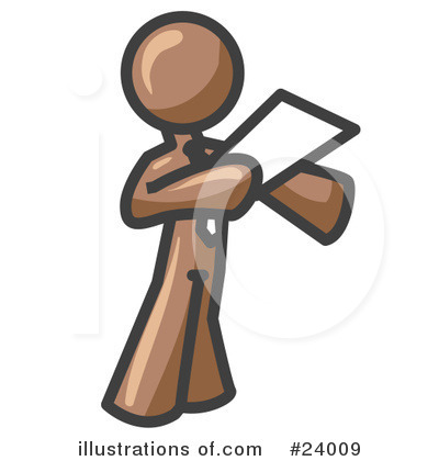 Royalty-Free (RF) Brown Collection Clipart Illustration by Leo Blanchette - Stock Sample #24009