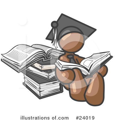 Graduation Clipart #24019 by Leo Blanchette