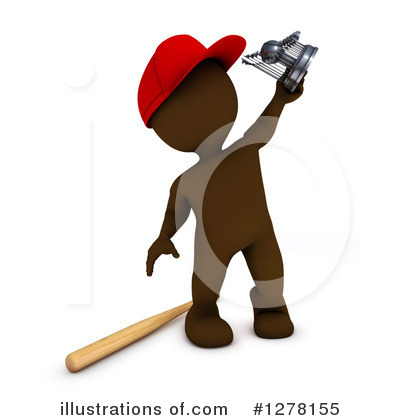 Royalty-Free (RF) Brown Man Clipart Illustration by KJ Pargeter - Stock Sample #1278155