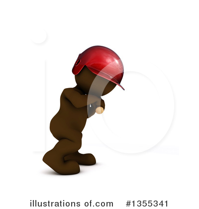 Royalty-Free (RF) Brown Man Clipart Illustration by KJ Pargeter - Stock Sample #1355341