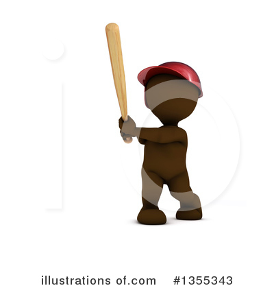 Royalty-Free (RF) Brown Man Clipart Illustration by KJ Pargeter - Stock Sample #1355343