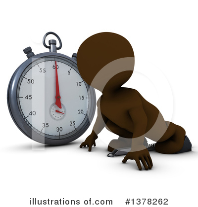 Stopwatch Clipart #1378262 by KJ Pargeter