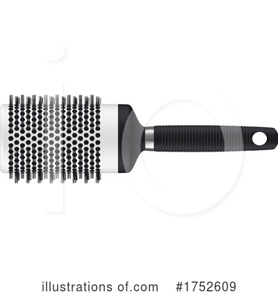 Hairbrush Clipart #1752609 by Vector Tradition SM
