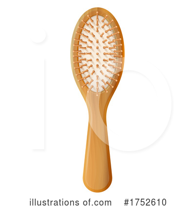 Hair Brush Clipart #1752610 by Vector Tradition SM