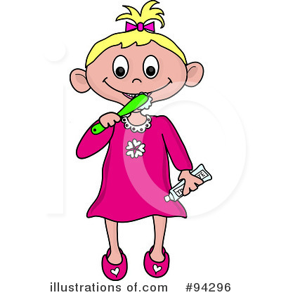 Brushing Teeth Clipart #94296 by Pams Clipart