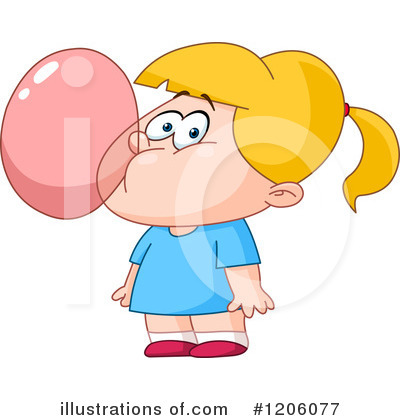 Royalty-Free (RF) Bubble Gum Clipart Illustration by yayayoyo - Stock Sample #1206077