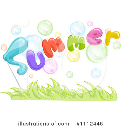 Blowing Bubbles Clipart #1112446 by BNP Design Studio