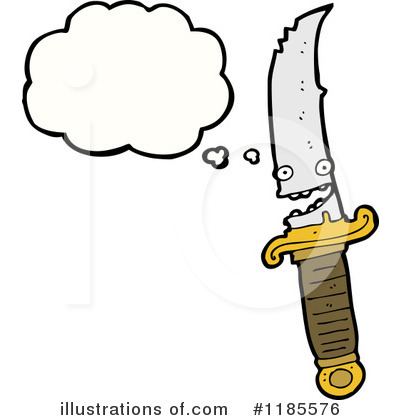 Royalty-Free (RF) Buck Knife Clipart Illustration by lineartestpilot - Stock Sample #1185576