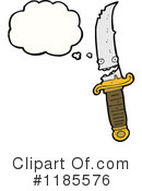 Buck Knife Clipart #1185576 by lineartestpilot