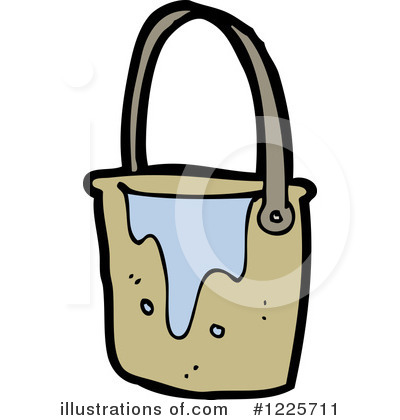Royalty-Free (RF) Bucket Clipart Illustration by lineartestpilot - Stock Sample #1225711