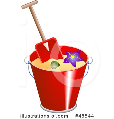 Royalty-Free (RF) Bucket Clipart Illustration by Prawny - Stock Sample #48544