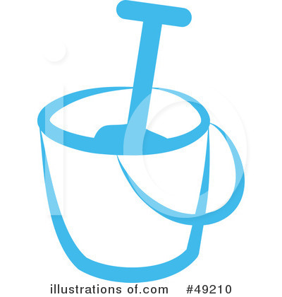 Royalty-Free (RF) Bucket Clipart Illustration by Prawny - Stock Sample #49210