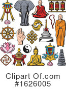 Buddhism Clipart #1626005 by Vector Tradition SM