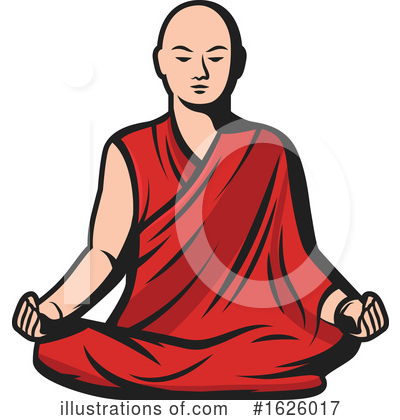 Royalty-Free (RF) Buddhism Clipart Illustration by Vector Tradition SM - Stock Sample #1626017