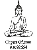 Buddhism Clipart #1692654 by Vector Tradition SM