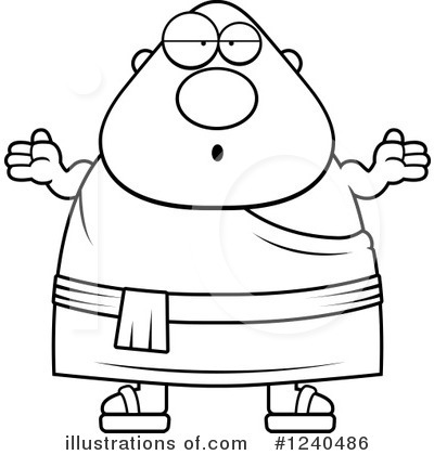 Royalty-Free (RF) Buddhist Clipart Illustration by Cory Thoman - Stock Sample #1240486