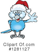 Budgie Clipart #1281127 by Dennis Holmes Designs