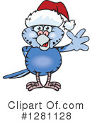 Budgie Clipart #1281128 by Dennis Holmes Designs