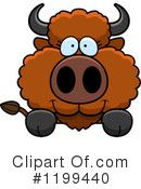 Buffalo Clipart #1199440 by Cory Thoman