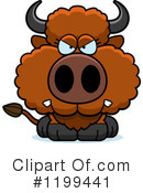 Buffalo Clipart #1199441 by Cory Thoman